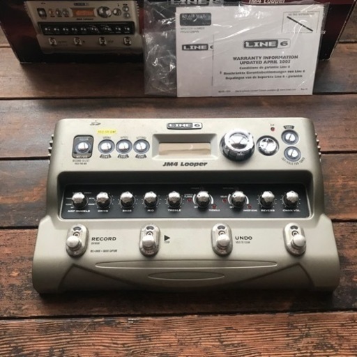 LINE6 JM4  Looper ジャム・セッション機能 ルーパー エフェクター ギター用 マルチエフェクター