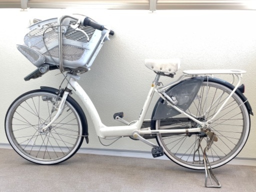 子ども乗せ自転車(ブリヂストン•アンジェリーノ)ルラビーデラックス2