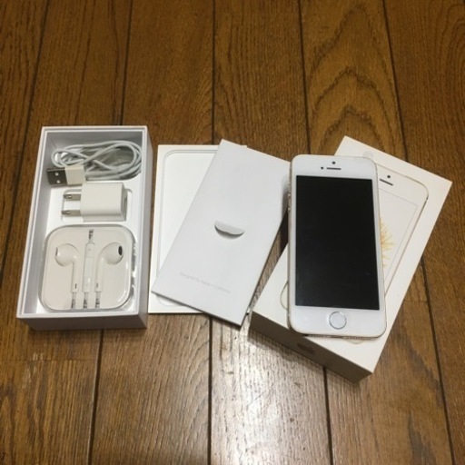 豪華オマケ付 Apple iPhone SE 1st SIMフリー16GB ゴールド