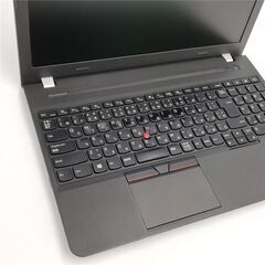 保証付 15.6型 ノートパソコン Lenovo E560 中古良品 第6世代Core i3 4GB