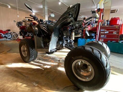 □ADLY ATV-50R アドリー 四輪バギー 50cc ブラック 1332km 実動! ロンスイ ATV バイク 札幌発★
