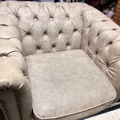 vincent(ヴィンセント)一人掛けソファー・10万円▶︎19800!! - 家具 