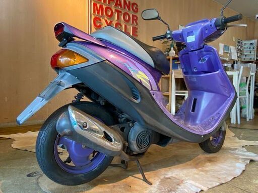 □YAMAHA SUPER JOG Z 3YK ヤマハ スーパー ジョグ ゼット パープル 4856km 50cc 実動! 原付 原チャリ スクーター バイク 札幌発★