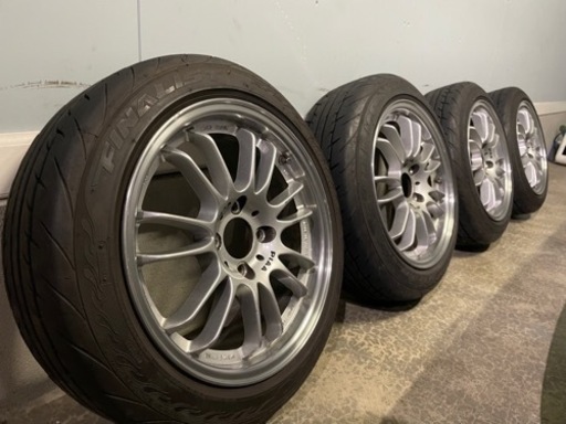 夏タイヤ15インチ 6.5J+45 バリ山165/55R15 ムーヴ ミラ タントなどに！
