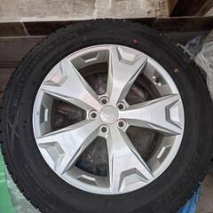 4本セット スバル フォレスター スタッドレスタイヤ 純正ホイール