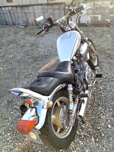 ヤマハのビラーゴ750cc 扱いやすい、お出かけ簡単アメリカン