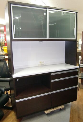日本最大のブランド R076 高級松田家具キッチンボード、食器棚、幅 ...