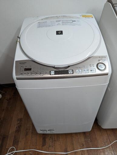 SHARPE 2022年製 洗濯機 8kg