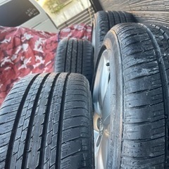 ★新車外し★引き取り限定★ 20 30 プリウス 純正 アルミホイール タイヤ付き 17インチ ☆新車外し☆引き取り限定☆ 20 30 プリウス 純正 アルミホイール