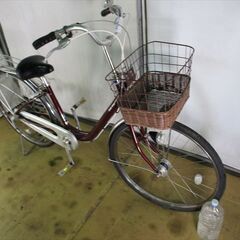 Ｃ294　限定特価　整備済み★ブリヂストン　カルーサ　ワインレッド★ 中古自転車 【26インチ 】 LEDオートライト　3段変速(*^▽^*) C294 限定特価 整備済み☆ブリヂストン カルーサ ワインレッド☆ 中古