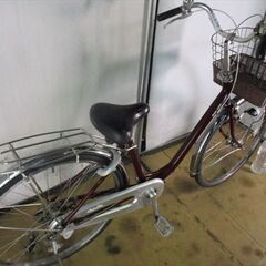 Ｃ294　限定特価　整備済み★ブリヂストン　カルーサ　ワインレッド★ 中古自転車 【26インチ 】 LEDオートライト　3段変速(*^▽^*) C294 限定特価 整備済み☆ブリヂストン カルーサ ワインレッド☆ 中古
