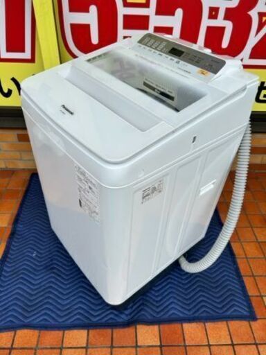引取可能■2018年製　パナソニック　全自動電気洗濯機　NA-FA80H6■8kg