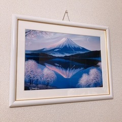 ジョン・ラッテンベリー絵画 富士山