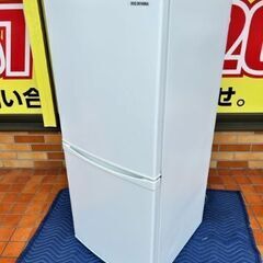 □2020年製 アイリスオーヤマ 冷凍冷蔵庫 IRSD-14A-W□142L
