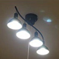 【急募！】4灯シーリングスポットライト　照明　メタルフレーム・メ...