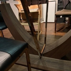 170×100×72㎝　ダイニングテーブルセット椅子6脚