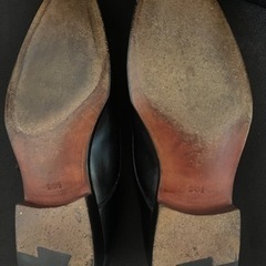 革靴 24.5c銀座ワシントン ダブルモンク