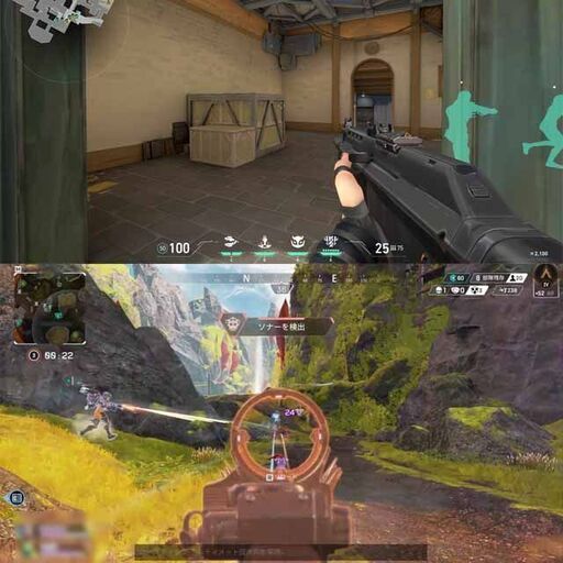 ☆ナイトブルー☆ハイパーWifi ゲーミングPC】ヴァロラント、Apex