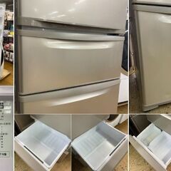 地域限定送料無料 美品【 Panasonic 】パナソニック 315L 3ドア 冷蔵庫 