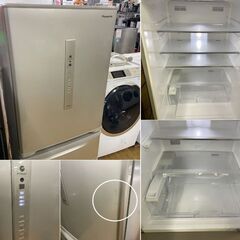地域限定送料無料 美品【 Panasonic 】パナソニック 315L 3ドア 冷蔵庫 