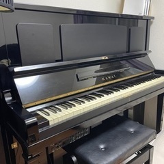 【ネット決済】中古アップライトピアノ【KAWAI】サイレンサー付