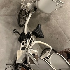 取引中】子供二人乗せ電動自転車 ビッケ2 初期型