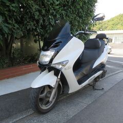 ヤマハ　マジェスティ125　実働中古車　LEDヘッドライト　グリ...