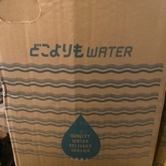 ウォーターサーバー用の水  12L×6箱