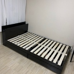 ベッド ベッドフレーム セミダブル 