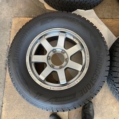 スタッドレス　アルミセット　ランドクルーザープラド150系