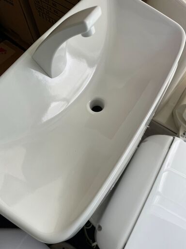 【店頭展示品】LIXIL　手洗付便器＋シャワートイレのセット