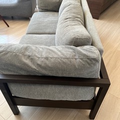 2人掛けソファ 受け渡し決定しました