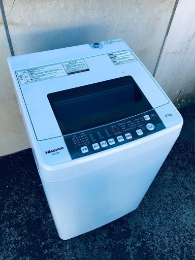 ♦️EJ488番 Hisense全自動電気洗濯機 【2017年製】