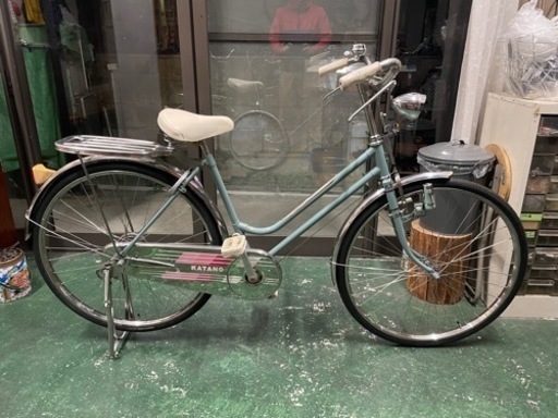 [] レストア 自転車 昭和レトロ 26インチ