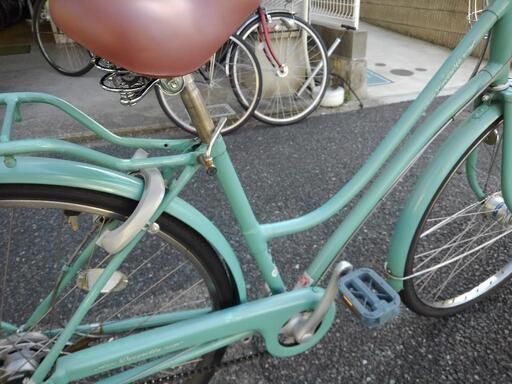 中古自転車2256 ブリヂストン デコレッタ 27インチ 3段ギヤ LED