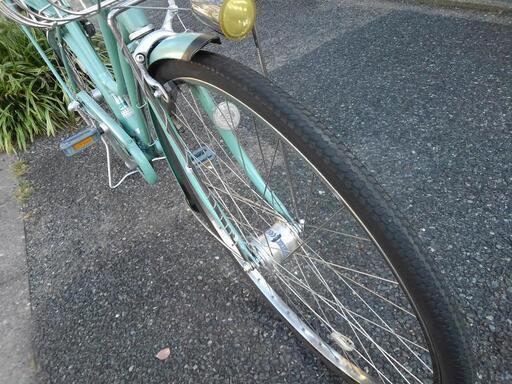 中古自転車2256 ブリヂストン デコレッタ 27インチ 3段ギヤ LED