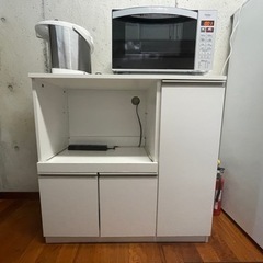 ニトリ　キッチンカウンター　90センチ　一人暮らしにピッタリなサイズ