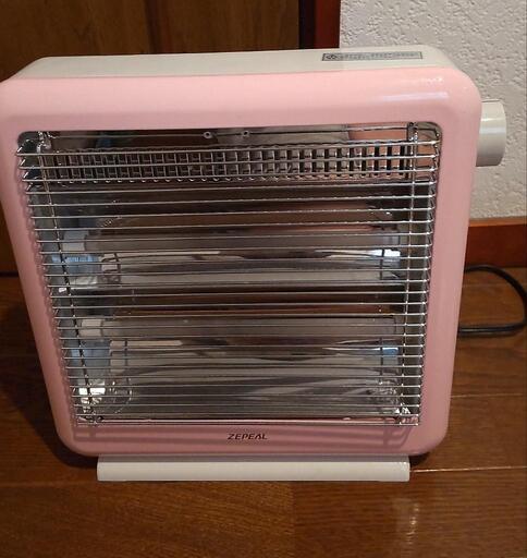 新品 ピンク ①電気ストーブ