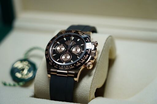 国内正規 ロレックス ROLEX コスモグラフ デイトナ 2025年迄保証有 116515LN K18RG無垢 黒 ローズゴールド メンズ 腕時計 自動巻 ブラック 国内正規 ロレックス ROLEX コスモグラフ デイトナ 2025年迄保証有