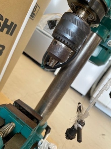 ☆464 アークランドサカモト GREATTOOL 卓上ボール盤 GTTB-13F 緑 電動