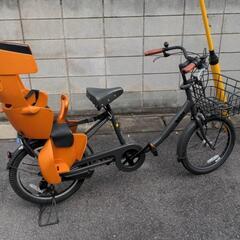 bikke　ビッケ　非電動　子ども乗せ自転車　グレー