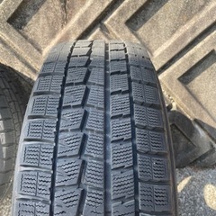 ヴェルファイア30で使用　ホイール付きスタッドレス2016年製　DUNLOP 