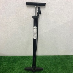 【中古品】スチールフロアポンプ 自転車用