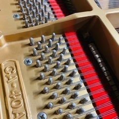 中古グランドピアノ　KAWAI(カワイ) CA40A-LOUIS VUITTON(ルイヴィトン) キャリーバッグ銀座店購入品