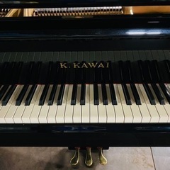 中古グランドピアノ　KAWAI(カワイ) CA40A-LOUIS VUITTON(ルイヴィトン) キャリーバッグ銀座店購入品