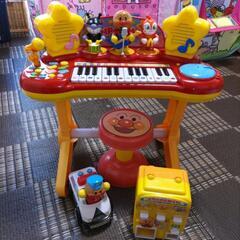 アンパンマン おもちゃセット ピアノ 自動販売機 ジュース 知育玩具