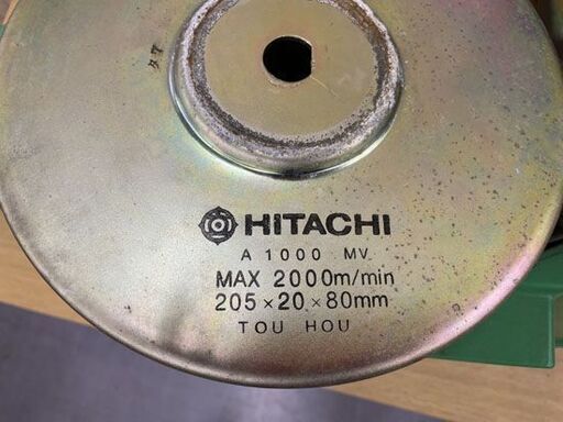 日立工機 刃物研磨機 U-100 100V 50/60Hz 回転砥石 電動工具 回転