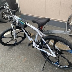 中国から真新しいマウンテンバイク(少し壊れている)