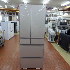 ID 067356 冷蔵庫 6ドア 日立 602L 2020年製 R-HW60N