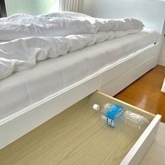 【シングルベッドセット】使用半年の美品！¥10,000